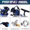 Spinning Fishing Reel 12+1 BB Fishing Reels Spinning Reel 6.2:1Gear Ratio Ultra Smooth Fishing Wheel for Saltwater Freshwater