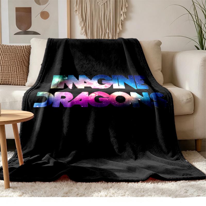 imagine dragons Soft and comfortable flannel Suitable for sofas living rooms outdoor camping travel and also makes a great anniversary gif