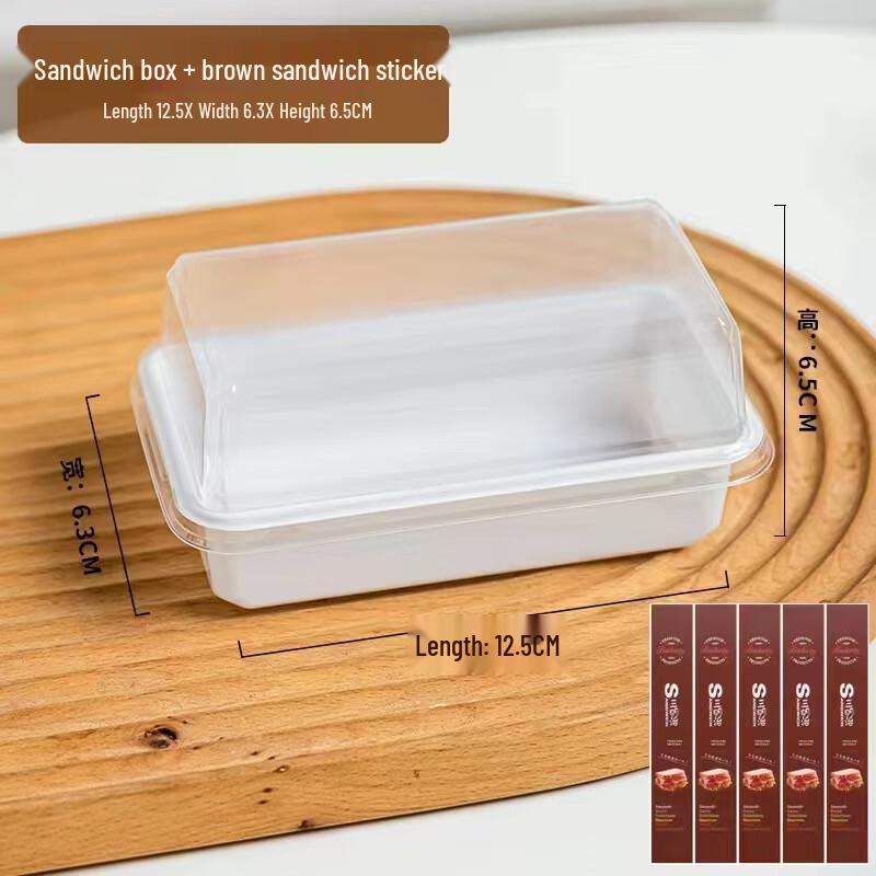 Creative Half Sandwich & Dessert Packaging Box
