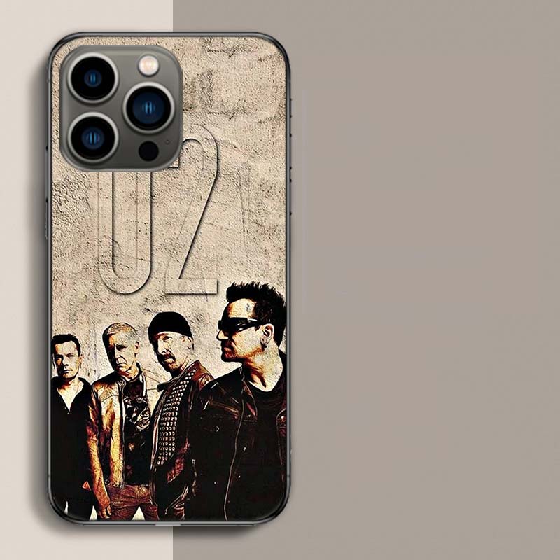 Band U2 Phone Case For Iphone 17 Air 15 Pro 14 Plus 16 Pro Max 12 13 Mini 11 16E X XS Cover Cute Fundas