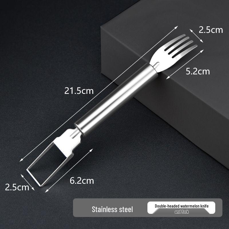 Stainless Steel Dual-Head Peeler & Vegetable Grater