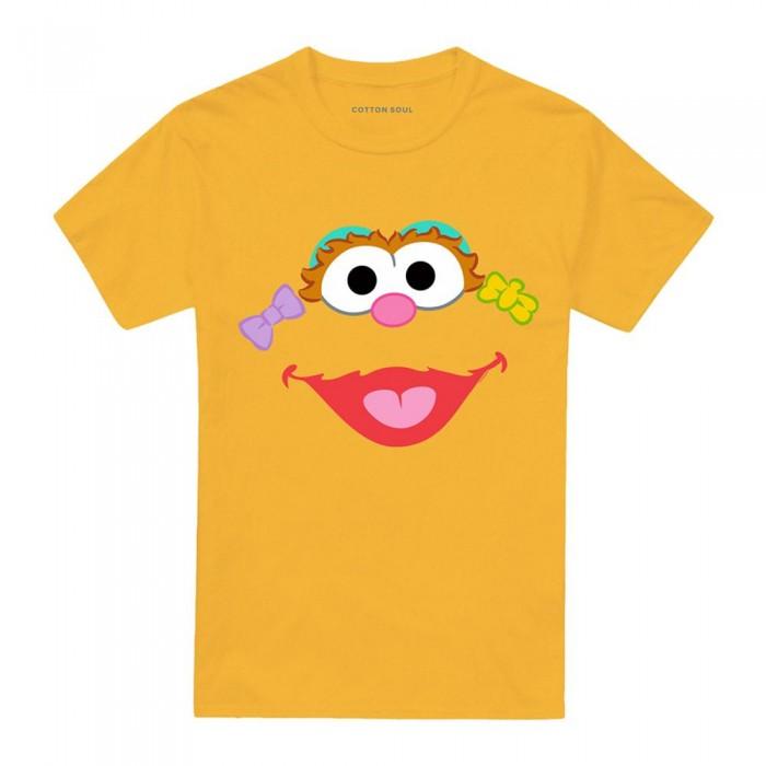 Sesame Street Unisex Adult Zoey Face T-Shirt