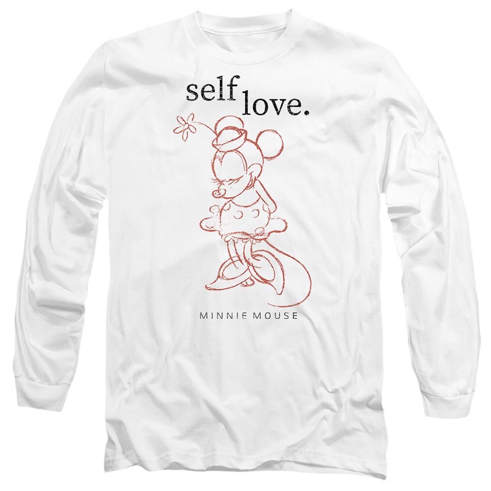 Disney Unisex Adult Self Love Minnie Mouse Valentine`s Day T-Shirt
