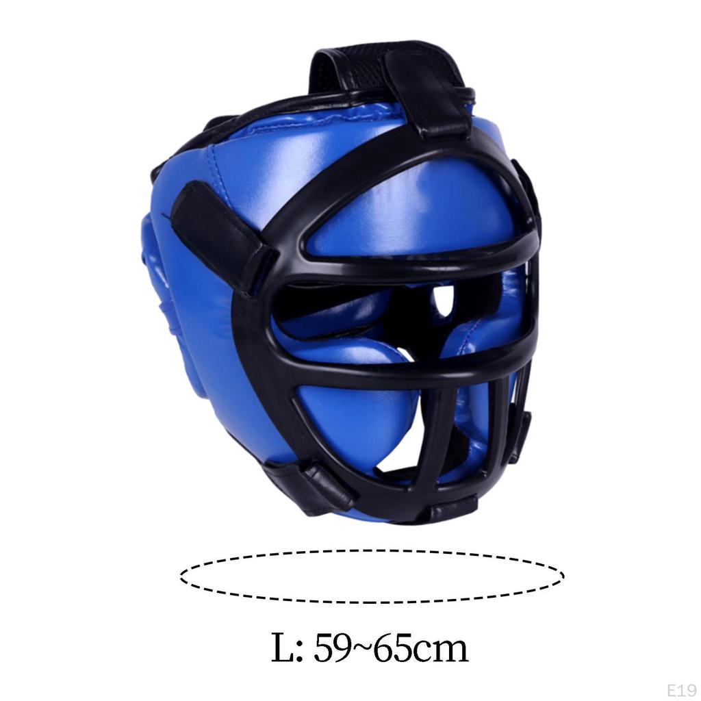 Boxing Headgear Helmet Unisex Face Guard Protective, Professional Head Gear Sparring