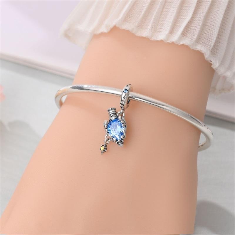 Kupfer Märchen Bunt Magischer Trank Anhänger Perlen Passend für Original Armband Halskette Feiner Schmuck Damen DIY Geschenke