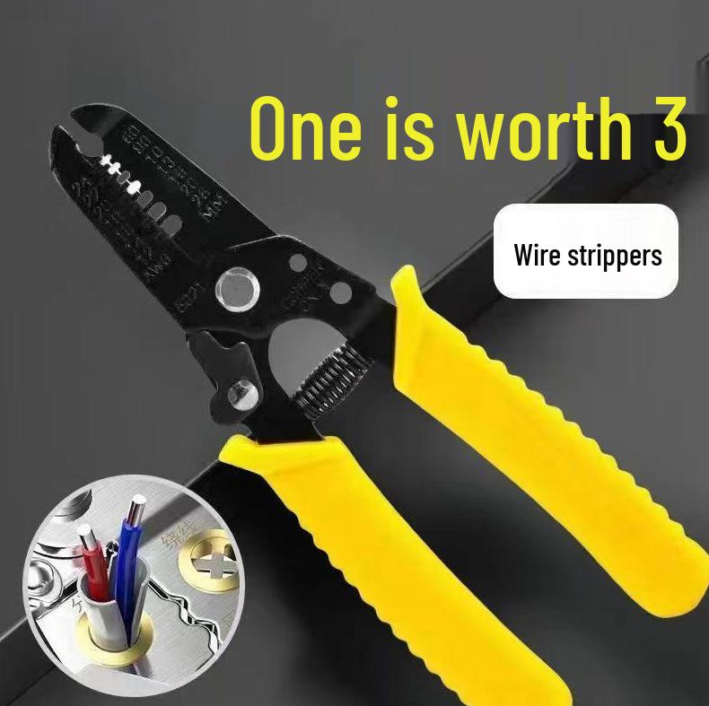 Multifunctional Electrician Wire Stripping and Cutting Pliers