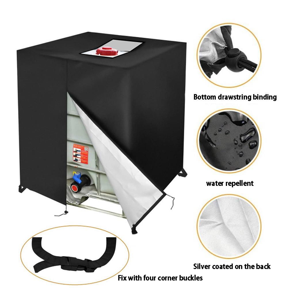 

Крышка бака 1000л, контейнер IBC, водонепроницаемая пылезащитная крышка, крышка коробки, крышка контейнера, защита от УФ-излучения, Оксфорд W O0G5