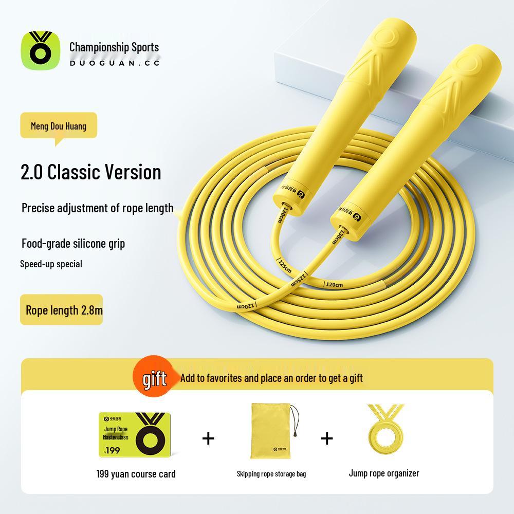 Duoguan Sports Tangle-Free Segmented Jump Rope for School Fitness  Speed Tests