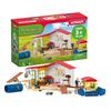SCHLEICH Farm World Pet Hotel Playset - Animal Toy for Kids 3+