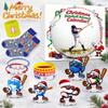 3D Baseball Zubehör Überraschungsbox Weihnachts-Adventskalender Baseball Spielzeug Überraschungsgeschenkboxen für Weihnachtsdekorationen Socken