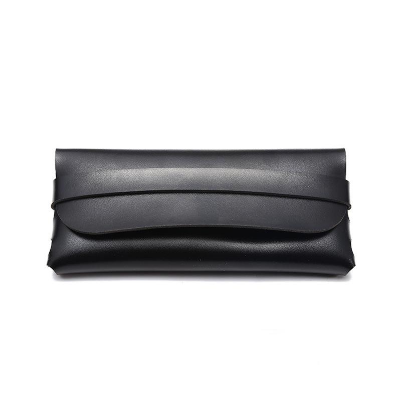 Estuche Duradero Antipresión para Gafas con Tapa Superior e Inferior y Paño de Limpieza - Logo Personalizable Disponible