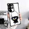 Calimero Cute Cartoon Duck Soft Phone Case For Samsung Galaxy S26 Ultra S25 Edge S24 FE S23 Plus S22 S21 + S20 Plating Anti-Fall