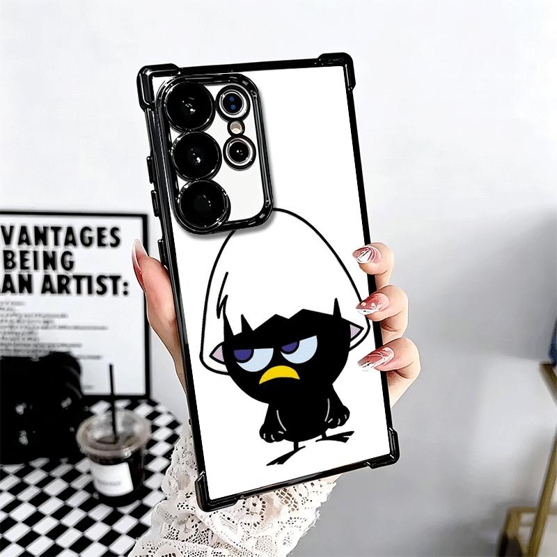 Calimero Cute Cartoon Duck Soft Phone Case For Samsung Galaxy S26 Ultra S25 Edge S24 FE S23 Plus S22 S21 + S20 Plating Anti-Fall