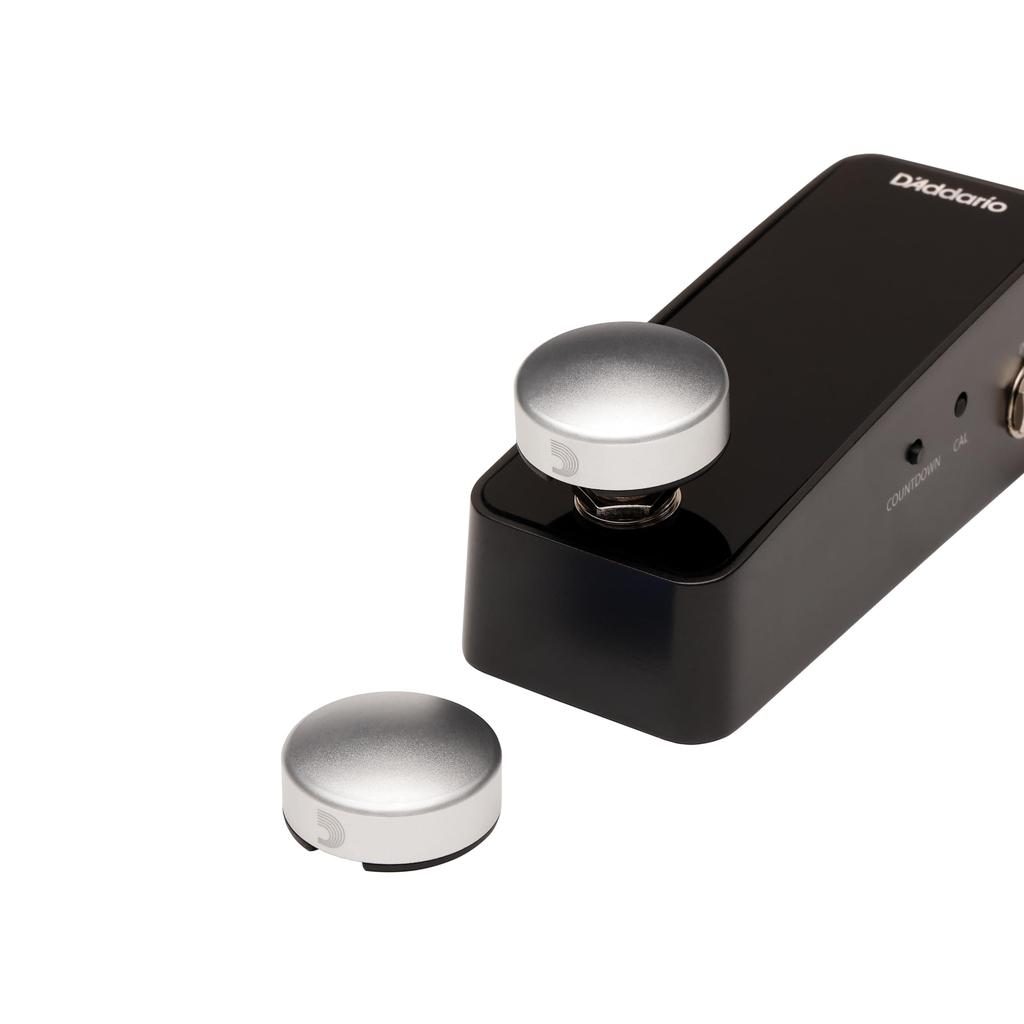 Footswitch Cap Footswitch Topper Silver 2 Pieces D'Addario PW-FST-02S []