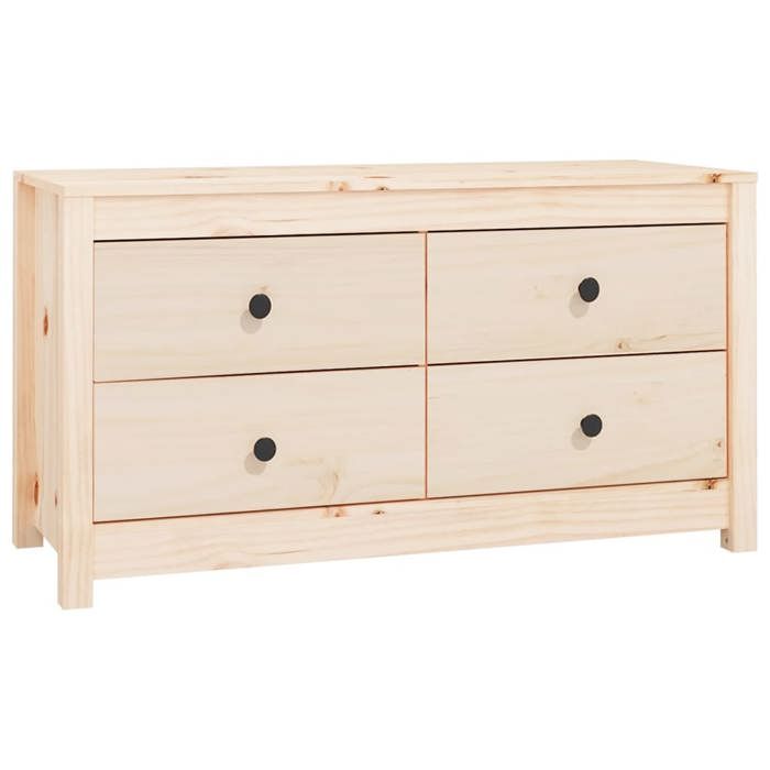 821774 vidaXL Armoire latérale 100x40x54 cm Bois de pin massif