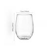 340ml/375ml Zitronenwasserbecher Cocktailglas Klassische Kaffeetasse Saft Kaltgetränkebecher Rundes Whiskeyglas Trinkgeschirr Weihnachtsgeschenk