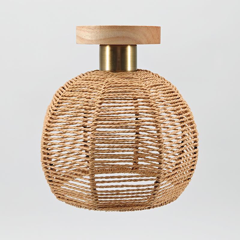 Aisle Stairs Hemp Rope Ceiling Light Creative Bedroom Background Wall Decorative Ceiling Light