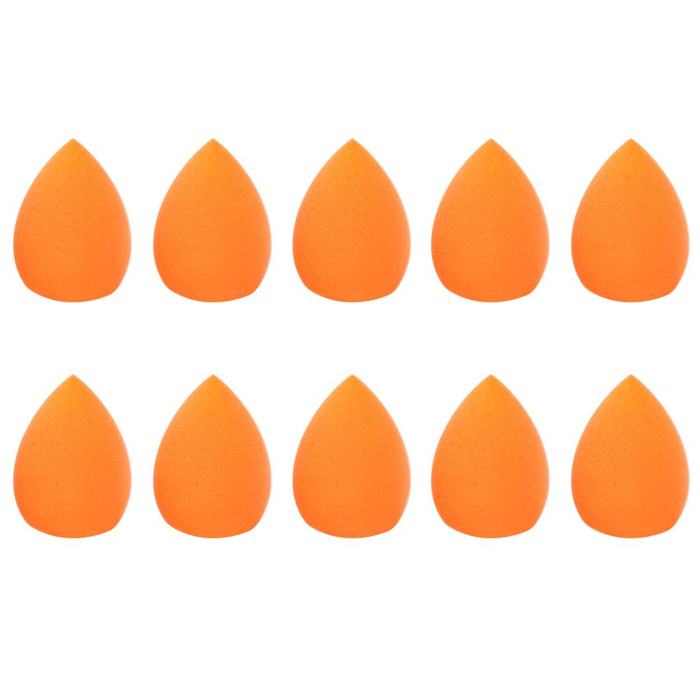 

10 шт./компл., мини-спонж для макияжа, пудра, сухая и влажная комбинация, красота, шарик для макияжа, пудра, капля воды, губка для макияжа, инструмент CHINA