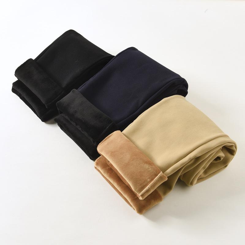 Warm Winter Khaki School Uniform Pants for Boys & Girls - Navy Blue