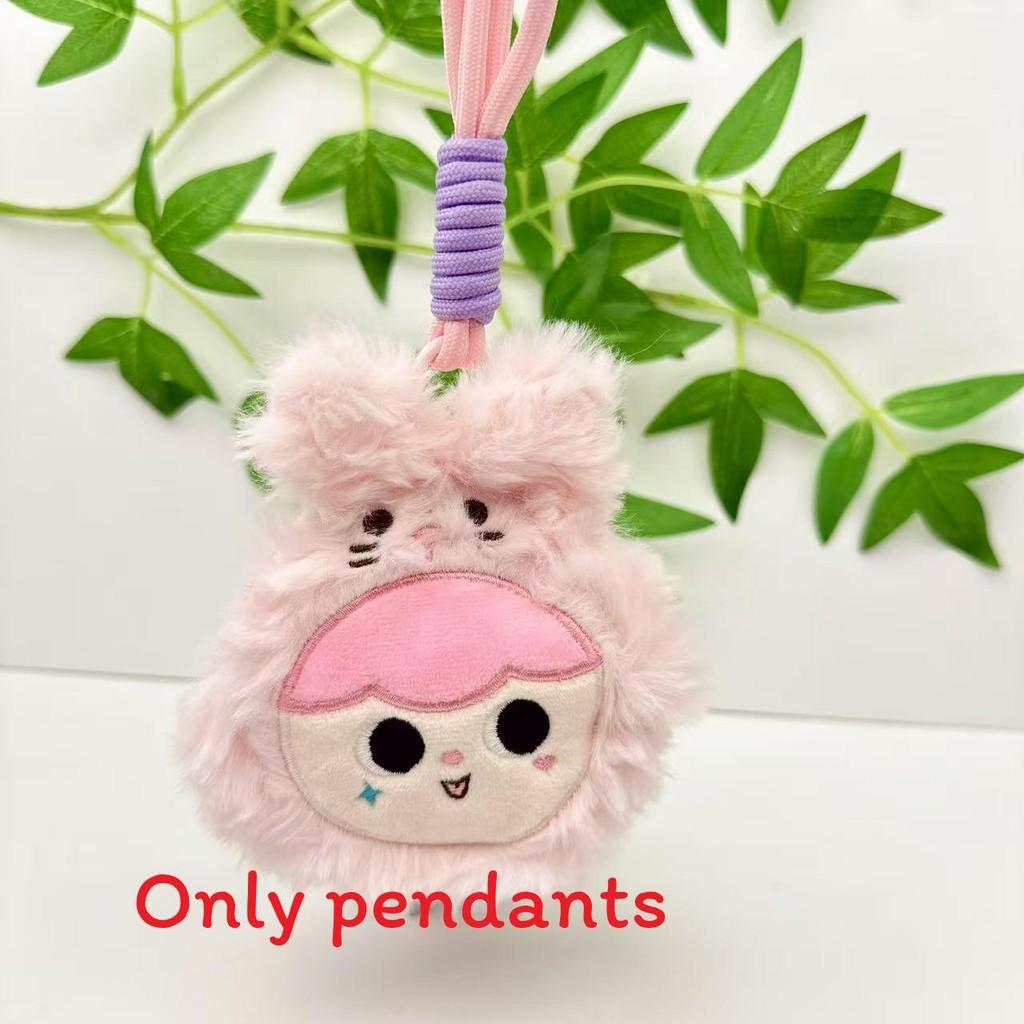 Animal Baby Three Design Plush Wallet Keychain Suitable For Accessories Bag