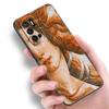 Renaissance Art Painting Phone Case For Xiaomi Redmi Note 7 8 9 10 Lite 11 11E 11T 12 Pro 11S 4G 10T 5G 8T 9S 10S Black Cover