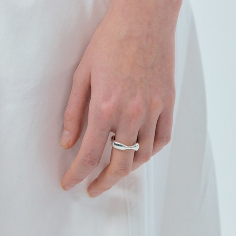 JYDDM 925 Dune Open Ring