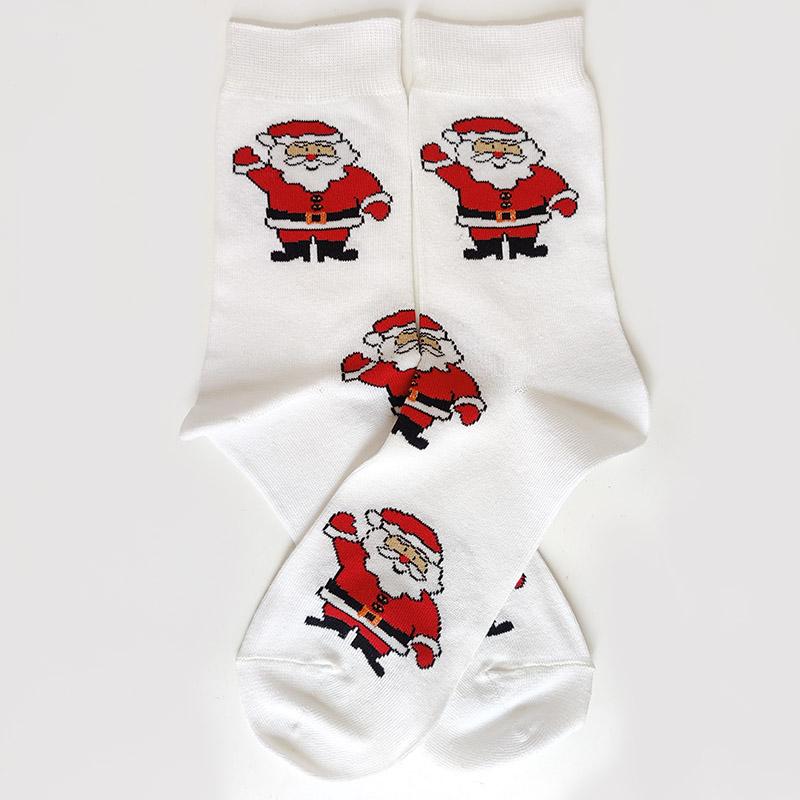 Women Socks Casual Winter Christmas Socks Thickened David's Deer Socks Cotton Cartoon Warm Lady Christmas Socks Gift Elk Socks