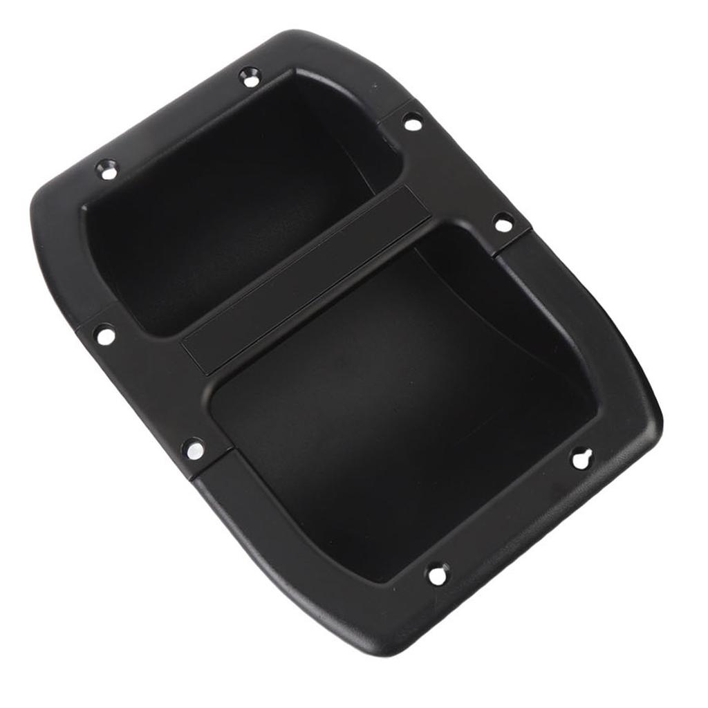 2PCS Speaker Cabinet Handles ABS Aluminum Rubber Speaker Carry Grasp Replacement Handle for PA DJ Speakers