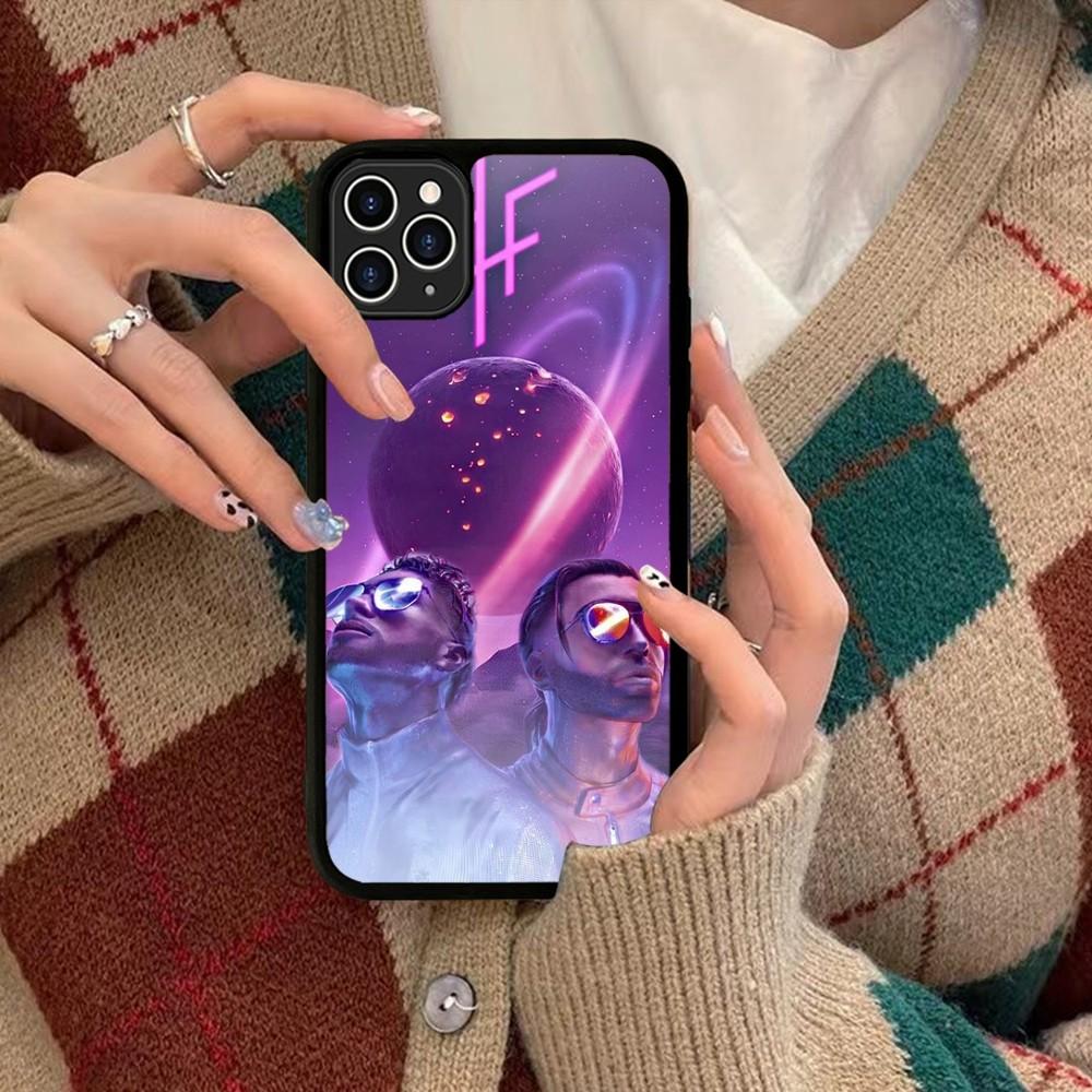

PNL QLF Rapper Black Phone Case Silicone PC+TPU For For IPhone 11 12 13 14 15 16 Plus Pro Max Cover iPhone 12