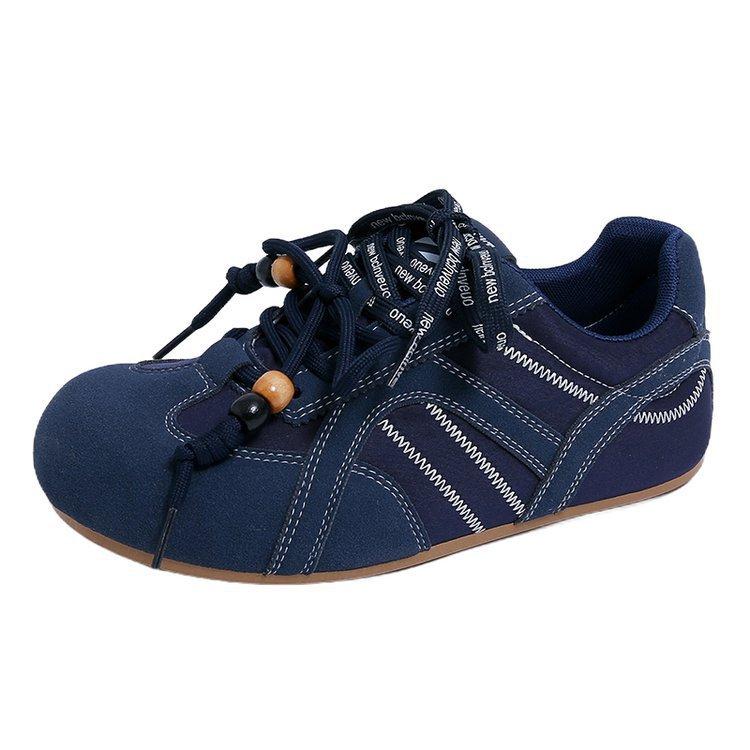 

[Дядя Обувь] 2025 коричневые новые кроссовки в стиле кэжуал «Форрест Гамп» женские новые осенние женские толстая подошва увеличивают рост 40 синий