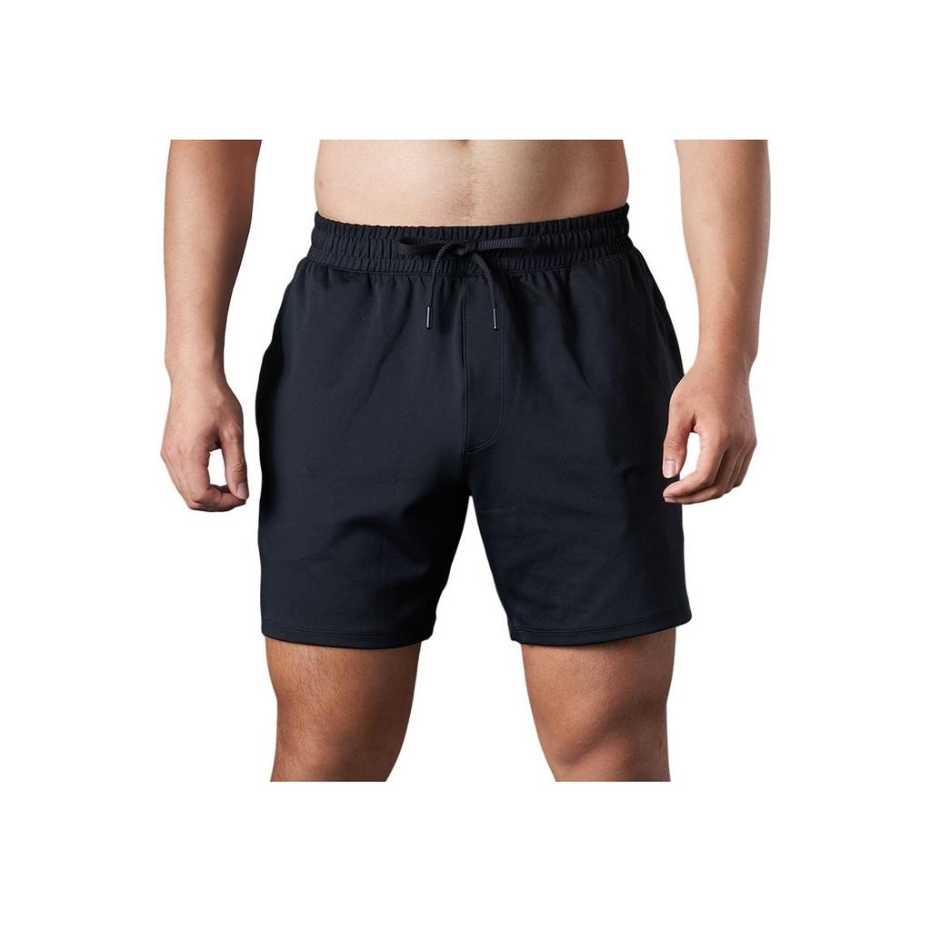 Under Armour Solid Color Breathable Woven Lace-Up Sports Shorts Men shorts Black 1390439-001