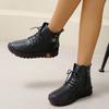 2025 Sneakers Women Shoes Platform Loafers Lace Up Leather Flat Slip-On New Spring Casual Mom Shoe Mujer Zapatos Chaussure Femme