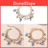 Oceanic Shell Starfish Handmade Women Bracelet With Geometric Design For Casual Wear