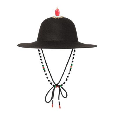 Chapeau de costume chinois Chapeau de célébrations traditionnelles Chapeau confortable et à la mode Convient pour diverses occasions