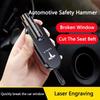 AMR1 Car Safety Hammer Auto Emergency Glass Window Breaker Seat Belt Cutter Escape Tool For Model 3 Model S X Y Roadster SpaceX