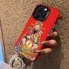 God of Wealth iPhone15 mobile phone case Apple 14promax new 13 big red 12 Chinese style xs matte 11
