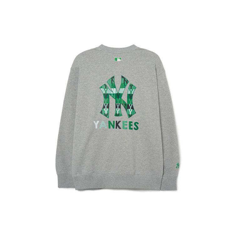 MLB Casual Sports Long Sleeve Hoodie Unisex hoodies Gray 3AMTM0731-50MGS