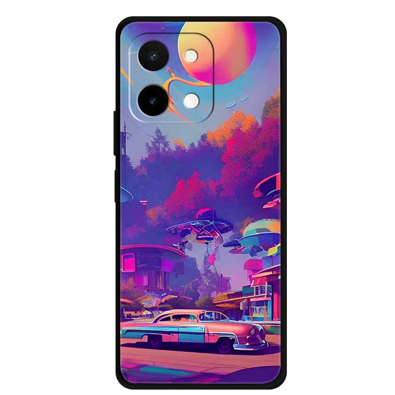 For OnePlus 13T Case Original Soft Silicone TPU Phone Cases Back Cover For OnePlus 13T 5G PKX110 Fashion 6.32" Shockproof Capa