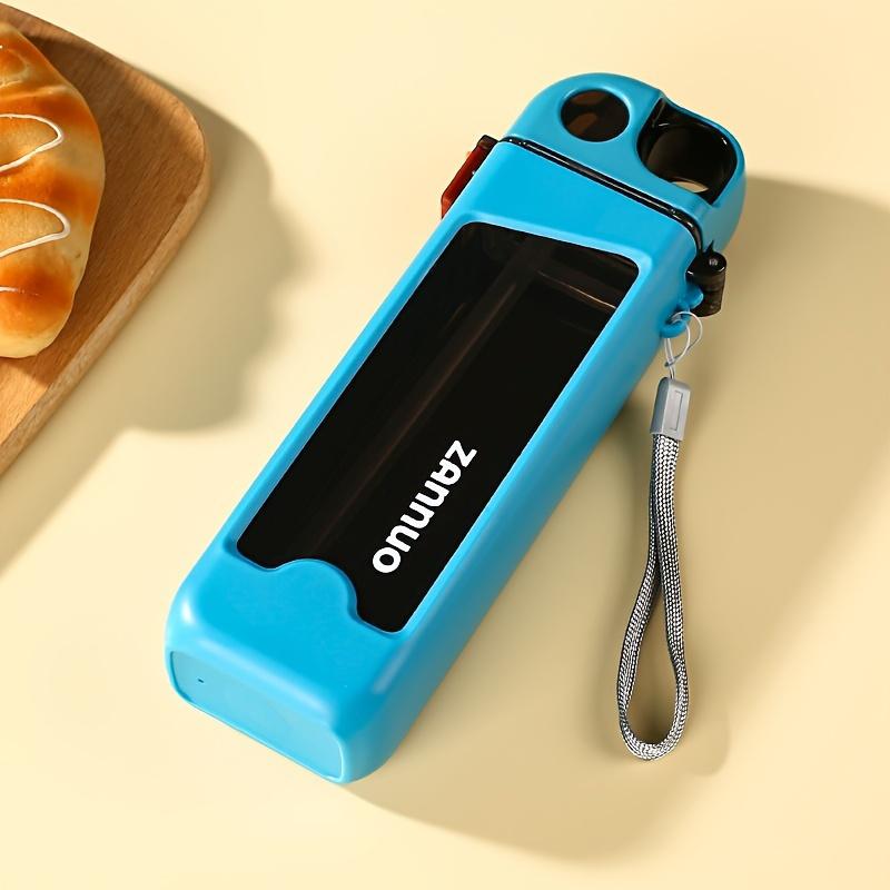 350ml Water Bottle Leak-proof Square Cup Sports Bottle with Lockable Lid and Measurements for Outdoor Sport Travel Drinkware New
