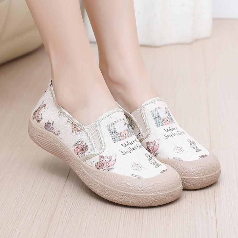 Women's Shoes Mom's Shoes Fisherman's Shoes Soft-soled and Thick-soled Women's Shoes