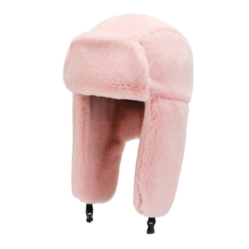 Winter Hunting Hat with Clasp Coldproof Winter Hat Cycling Earflap Hat