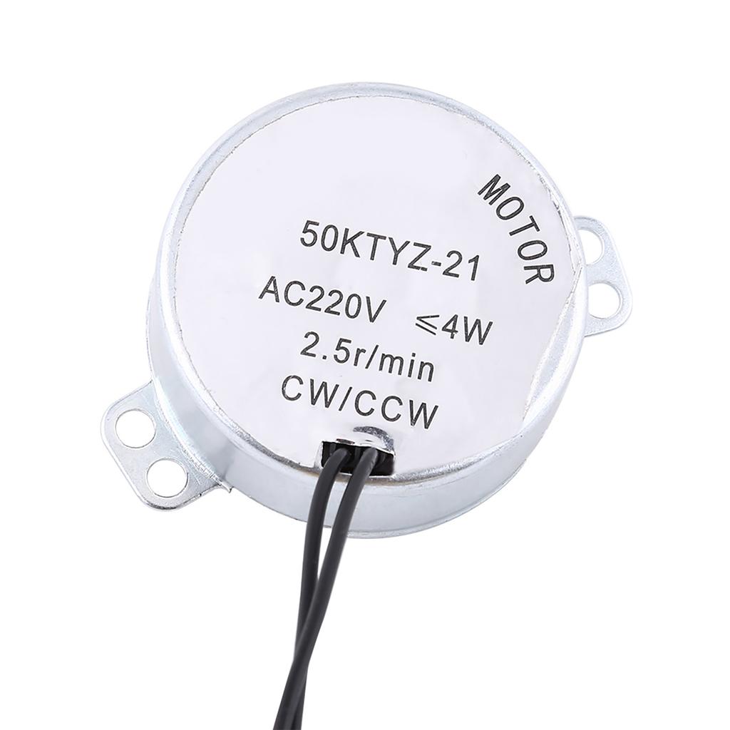 1PC CW/CCW Egg Turner Rotator Incubator Motor With Connector(220V)