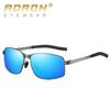 AORON Fashion Metal Frame Polarized Sunglasses Outdoor Sports Driving Glasses Classic Colorful Sunglasses for Men Women