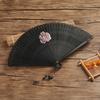 18cm Summer Bamboo Fan Chinese Style Hand Fan Elegant Bamboo Folding Fan  Wedding