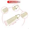 2Pcs Zipper Pulls Artificial Leather Repair Pull Strap Pullers Zip Puller Tag for Jacket Boot