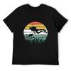 Men's Vintage Scuba Diving T-Shirt Graphic Ocean Dive Diver Tshirt Hip Hop T Shirt Homme Cotton Tee Gift Streetwear Harajuku Black