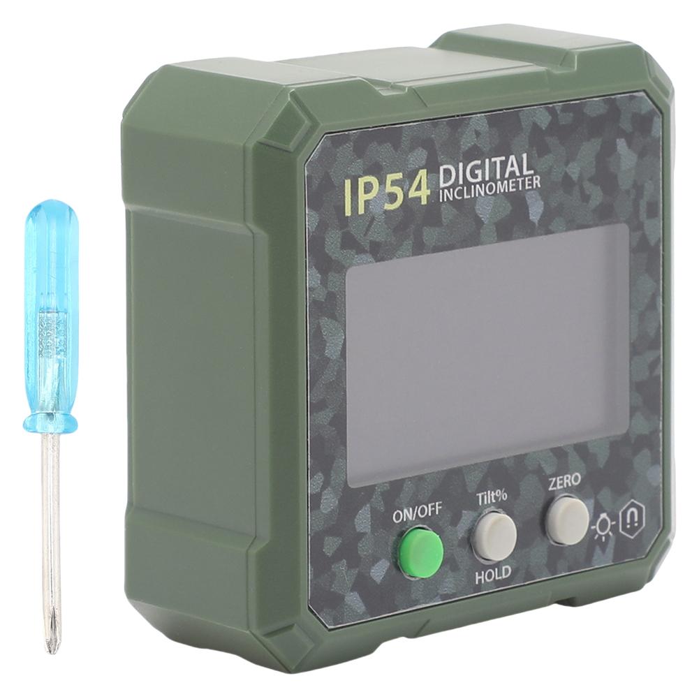 Транспортир Инклинометр Угломер ЖК-дисплей Кубический уровень с подсветкой Торцовочная пила Транспортир для деревообработки Торцовочная пила