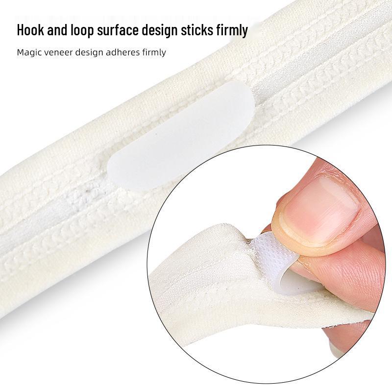 Silicone Non-Slip Shoulder Strap Pad with Velcro Fixing