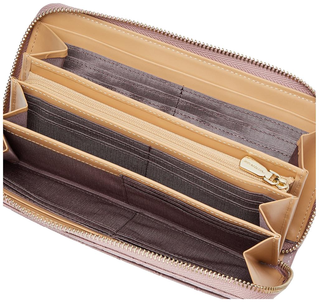 Rundes, längliches Portemonnaie mit Reißverschluss