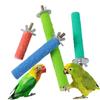 Pet Bird Chew Toys Parrot Perches Stand Platform Cage Toy Paw Grinding Clean Toys for Parrot Bites Parakeet Pet Products 1Pc
